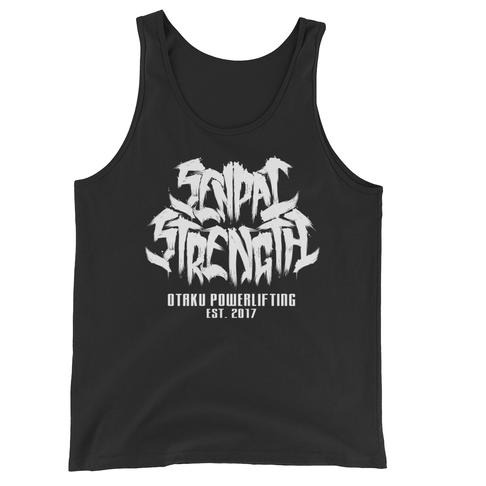 Otaku Powerlifting - Tank (black/white)