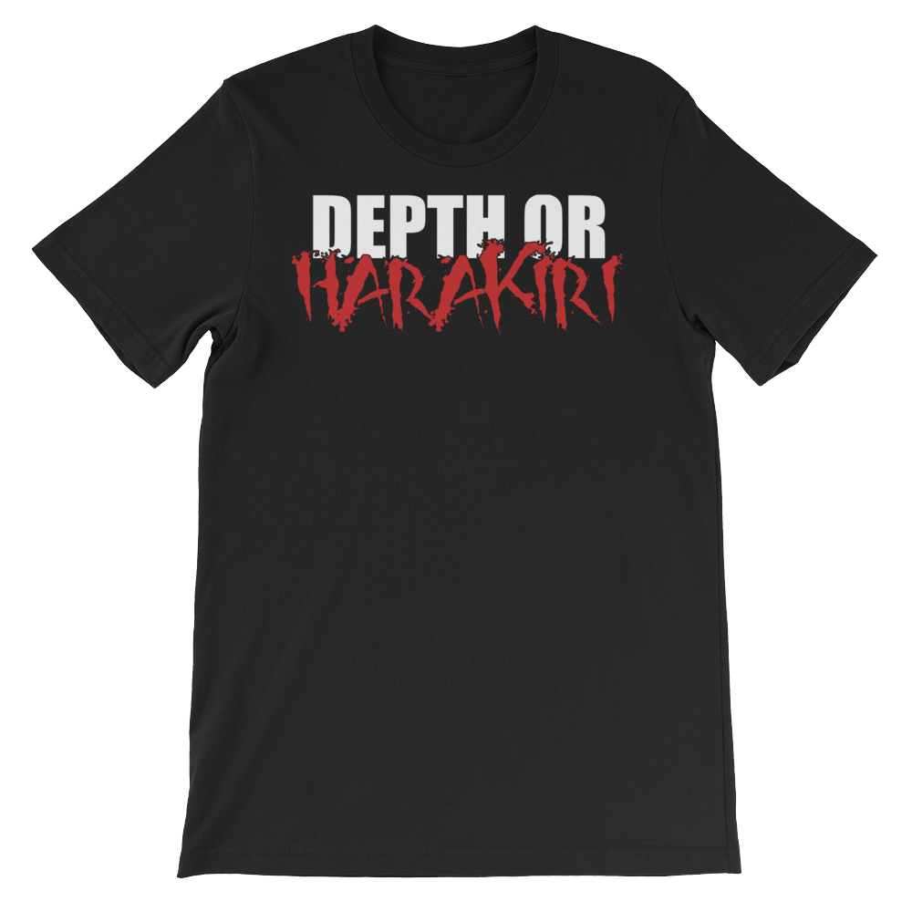 Depth or Harakiri - Tee (black)